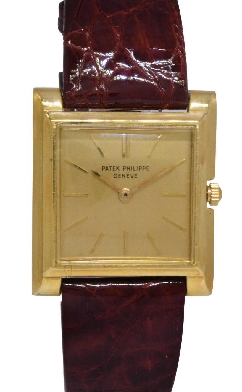 Patek Philippe — Patek Philippe Vintage 2562 18K Yellow Gold Mechanical Mens Watch 2562J