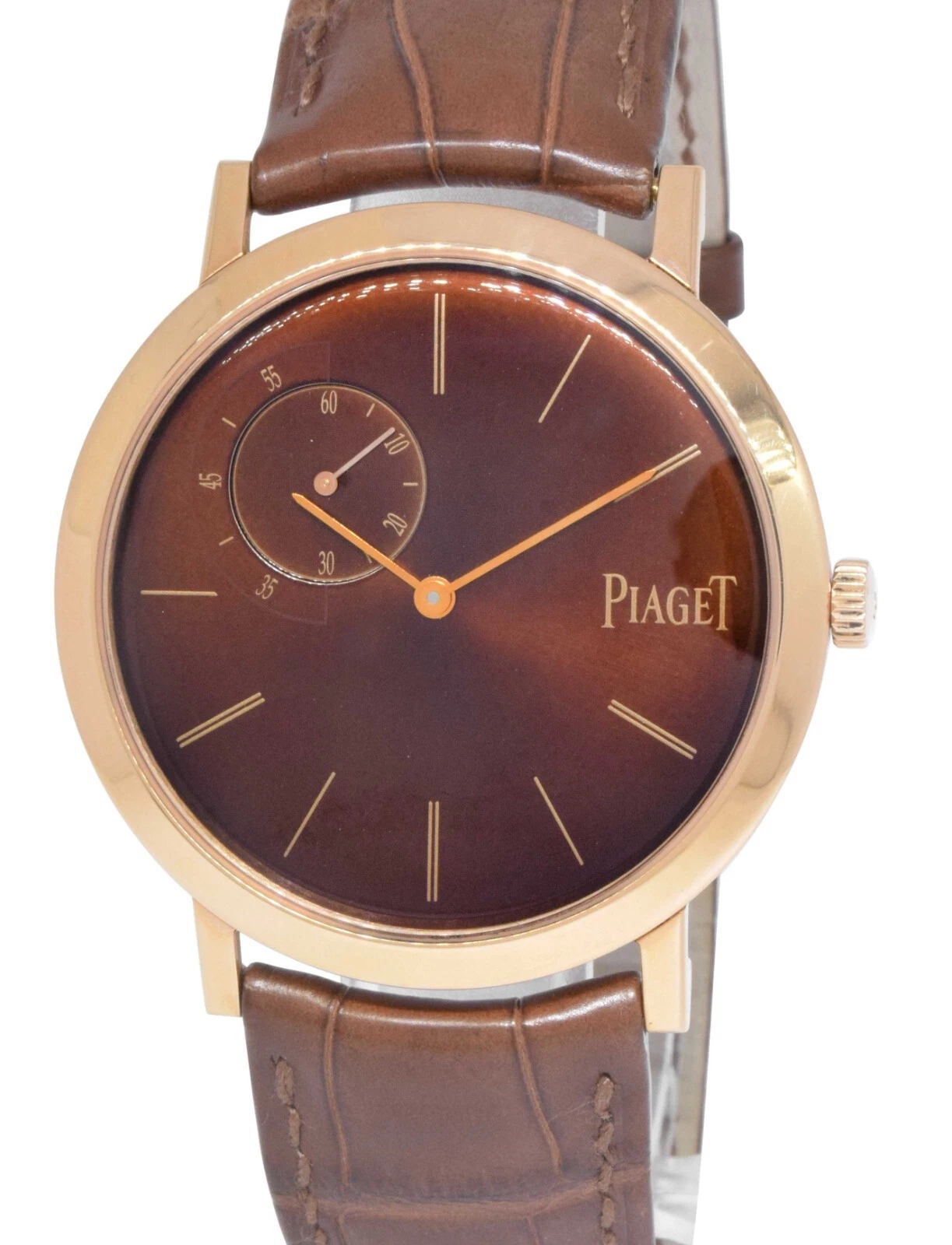 Piaget — Piaget Altiplano 18k Rose Gold Mens Limited Mechanical Wind 40mm Watch GAO34113