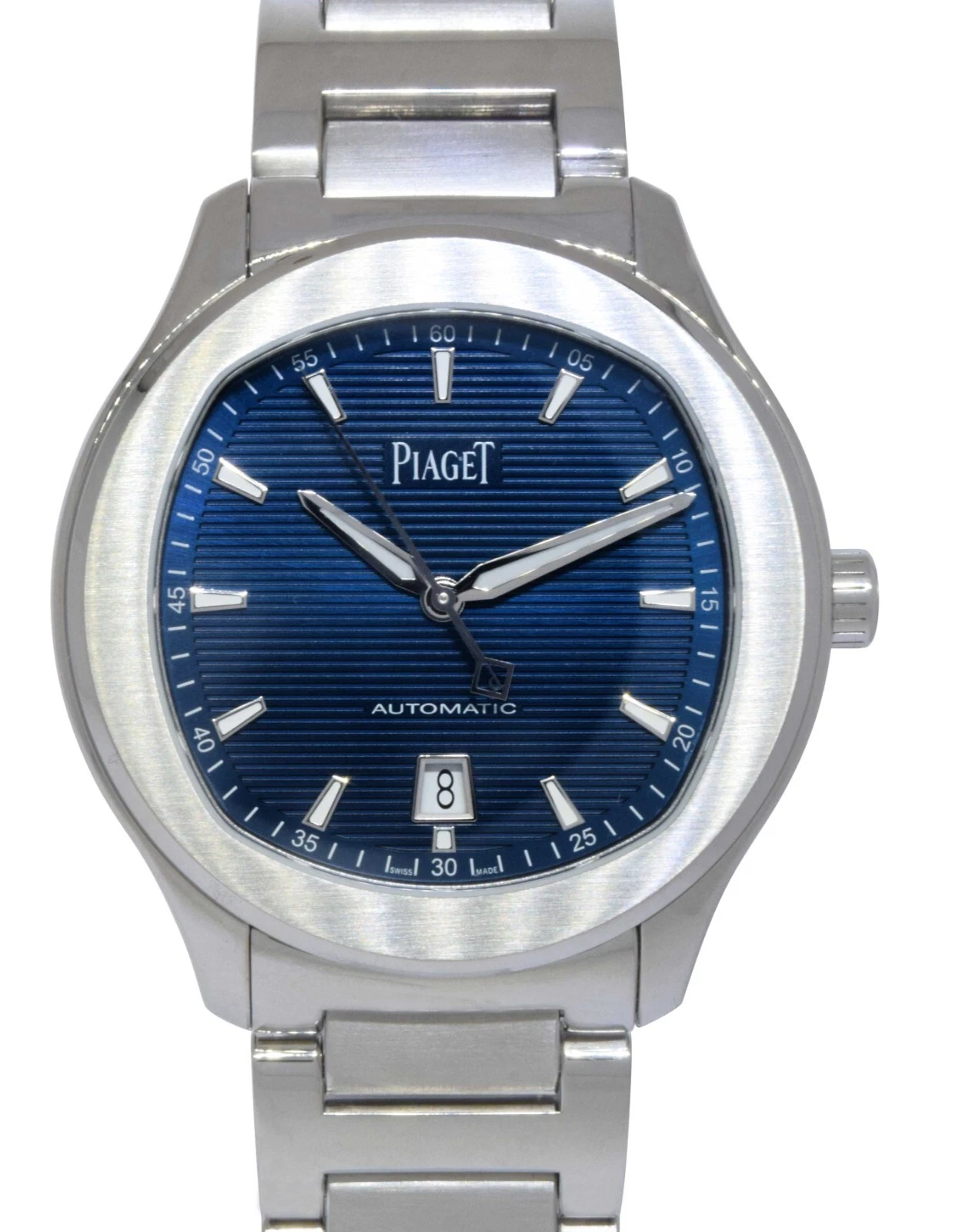 Piaget — Piaget Polo S Blue Dial Steel Mens 42mm Automatic Watch +Box P11268 G0A41002