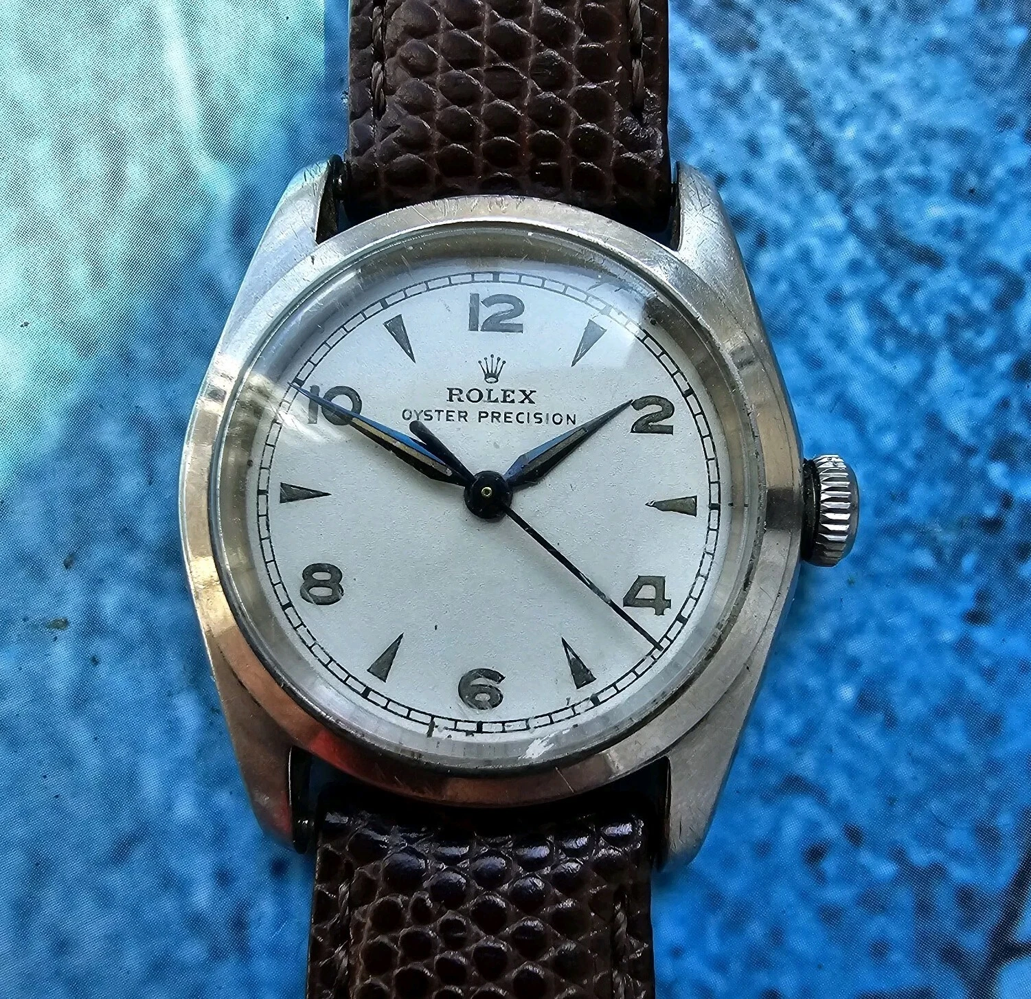 Rolex — Vintage Rolex Oyster Precision Hand-Winding Men's Watch Ref 5056
