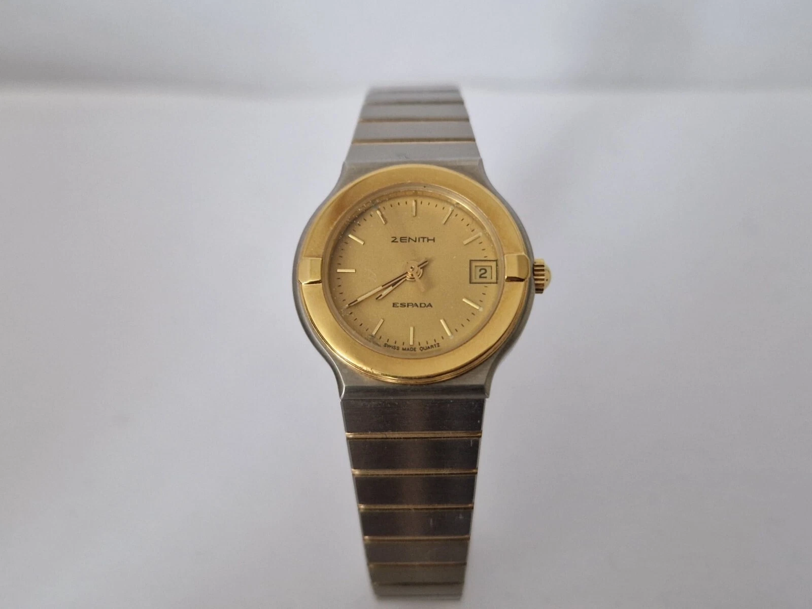 Zenith — Zenith Espada for Womens Quartz - Gold Dial - Gold Bezel -Ref 59.0310 197
