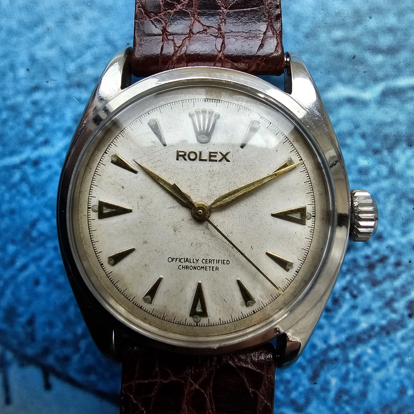 Rolex — Vintage Rolex Oyster Perpetual Automatic Men's Watch Ref 6084