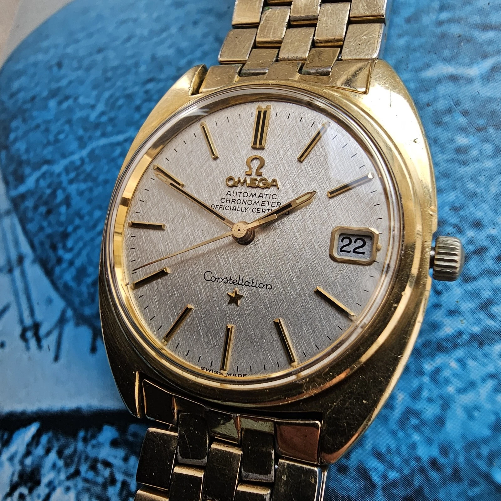 Omega — Vintage Omega Constellation Chronometer Automatic Men's Watch