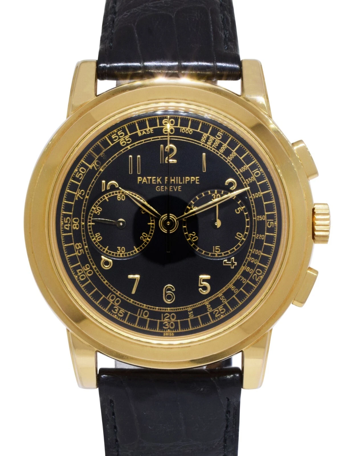 Patek Philippe — Patek Philippe Chronograph 5070 18k Yellow Gold Mens 42mm Watch B/P '  5070J