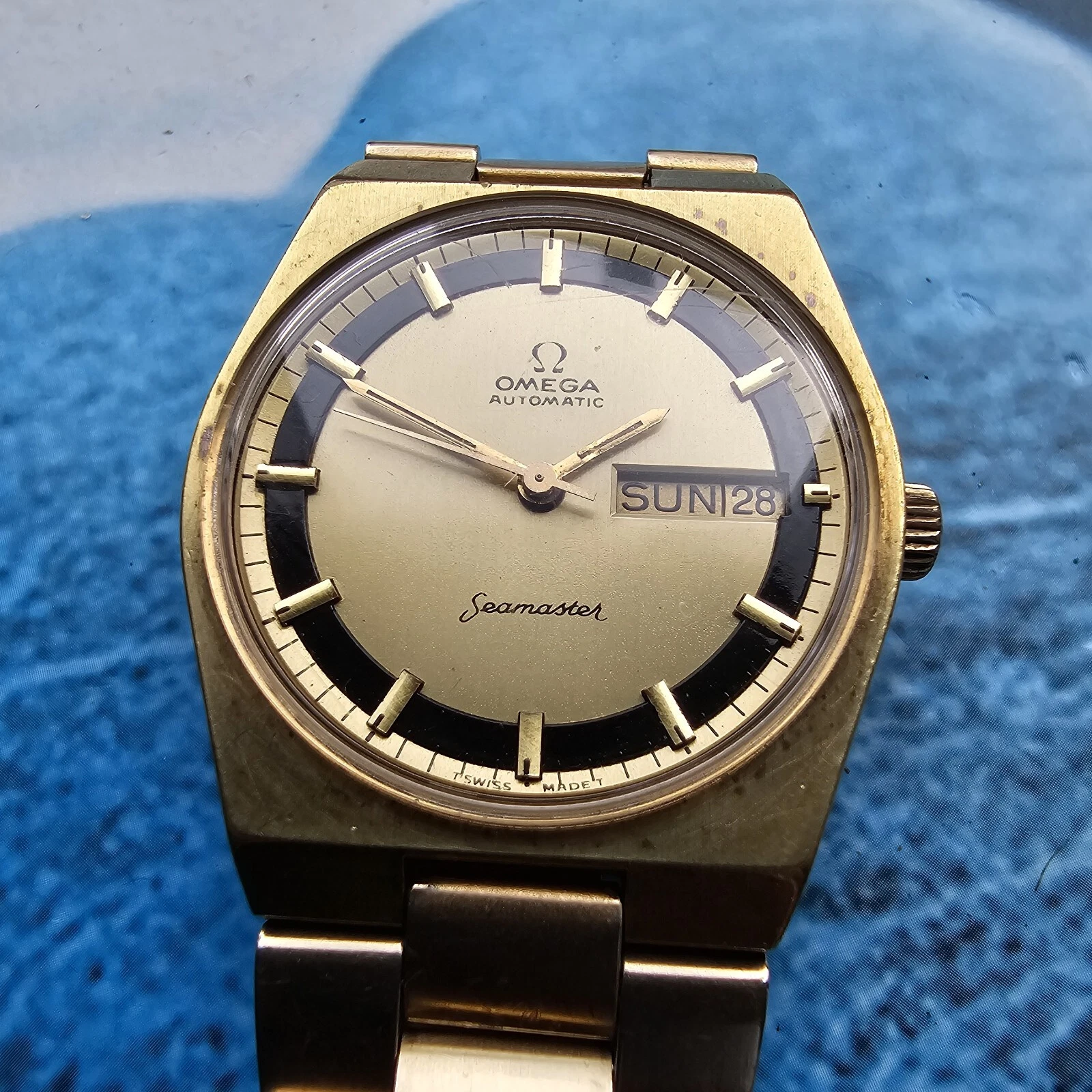 Omega — Vintage Omega Seamaster Automatic Men's Wristwatch Ref 166.0142
