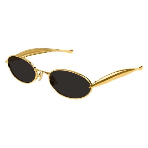 Bottega Veneta — NEW Bottega Veneta BV 1386S Sunglasses 001 GOLD 100% AUTHENTIC