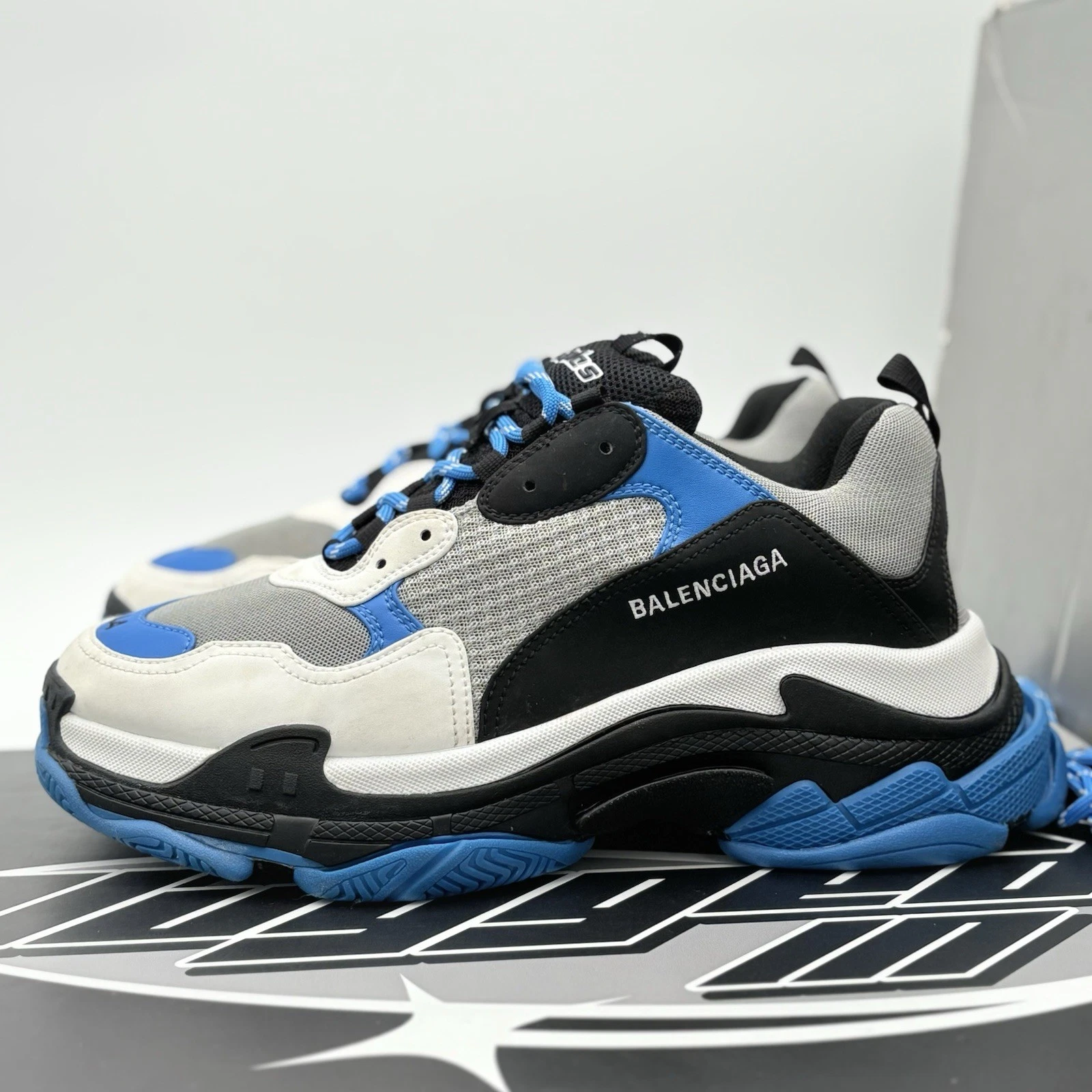 Balenciaga — Size 44 (11 US) Balenciaga Triple S Sneaker ' Grey Blue ' | SUPER CLEAN!