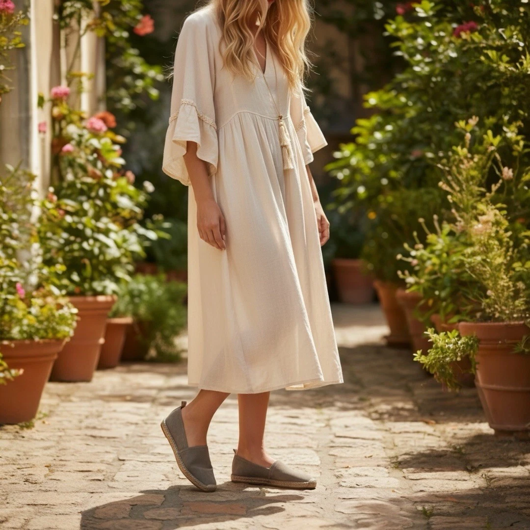 Brunello Cucinelli — NIB Brunello Cucinelli Monili Suede Espadrille Flats Size 40.5 $795