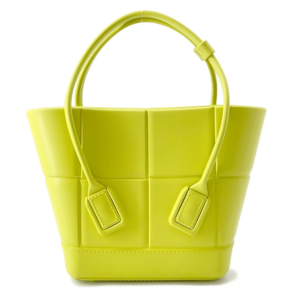 Bottega Veneta — Bottega Veneta Arco Tote Rubber Light Green 691194