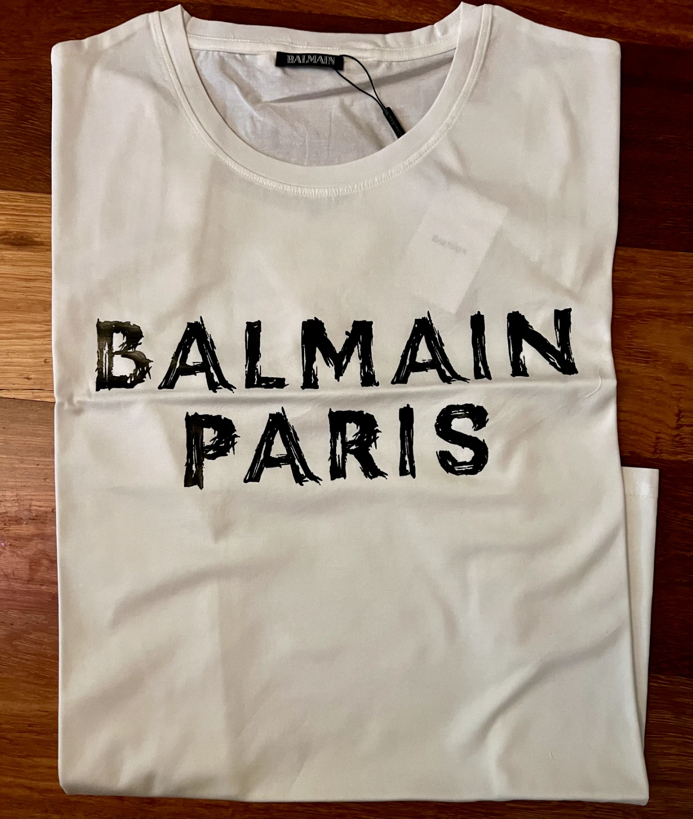 Balmain — BALMAIN Paris Logo T-Shirt