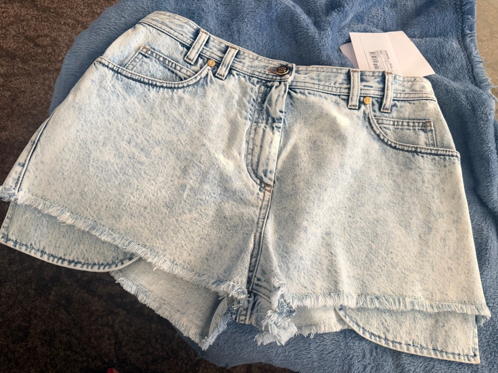 Balmain — Balmain Denim Shorts