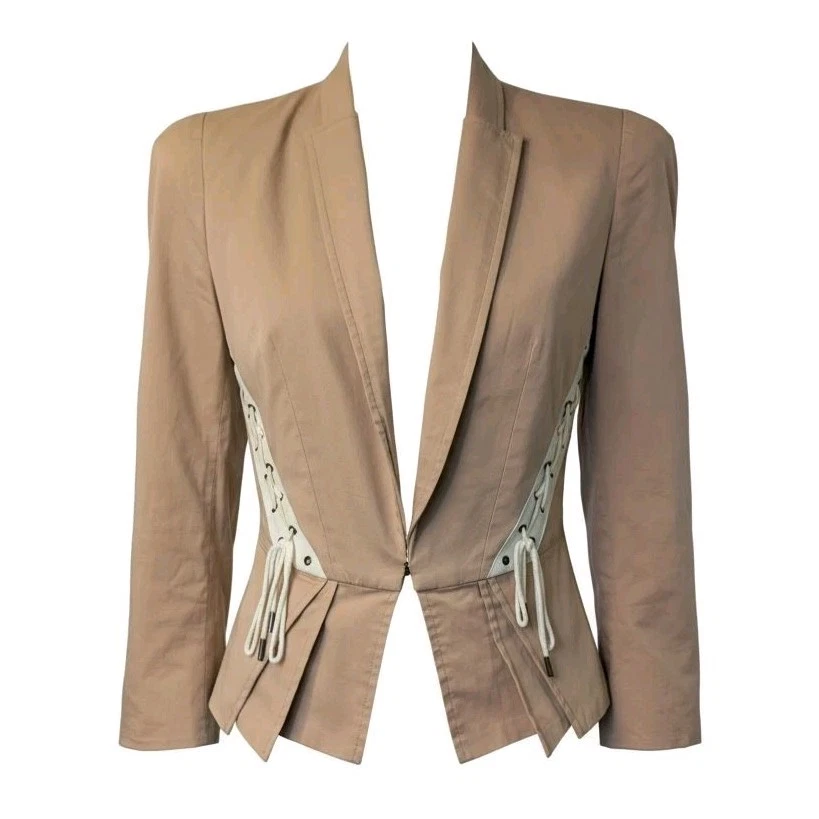 Alexander McQueen — ​Vintage McQ Alexander McQueen Y2K Archive Jacket Blazer Corset IT 44 / AU 12