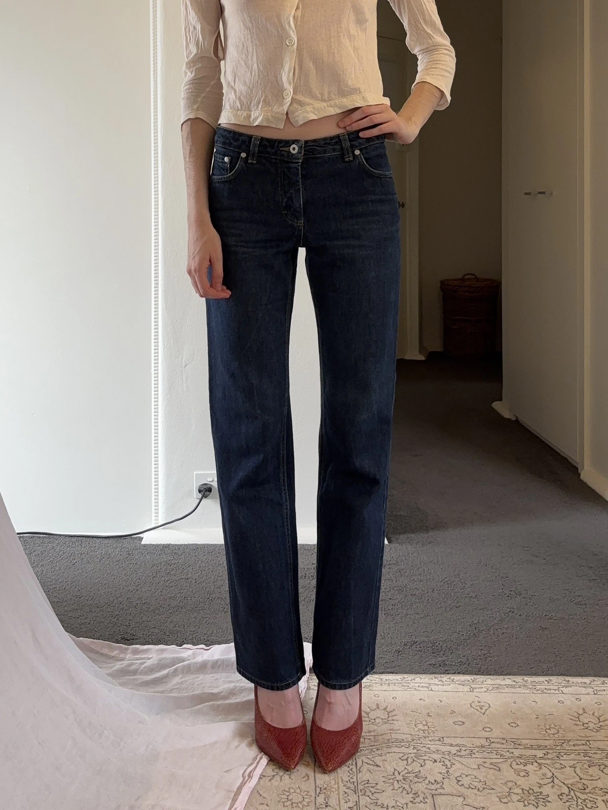 Alexander McQueen — Alexander McQueen 'McQueens' Label Vintage Jeans