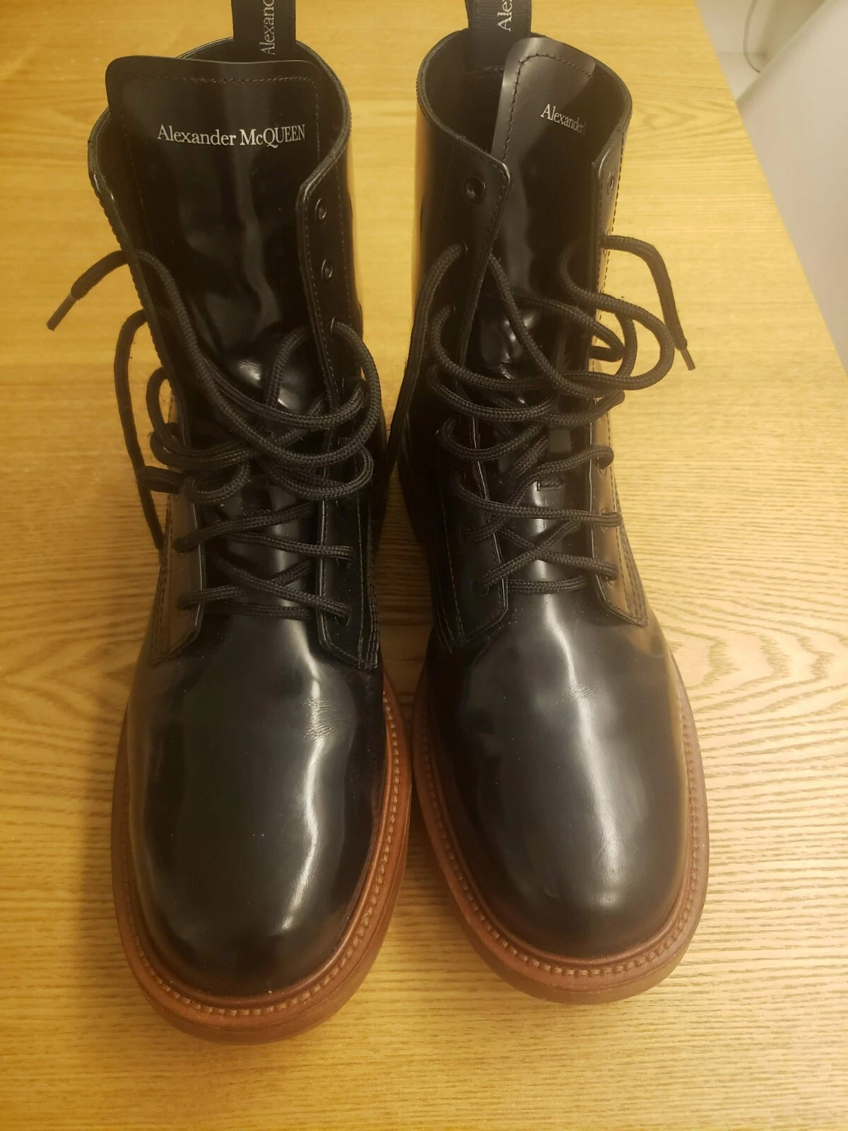 Alexander McQueen — Alexander McQueen Boots, Size 43. Good condition, black color